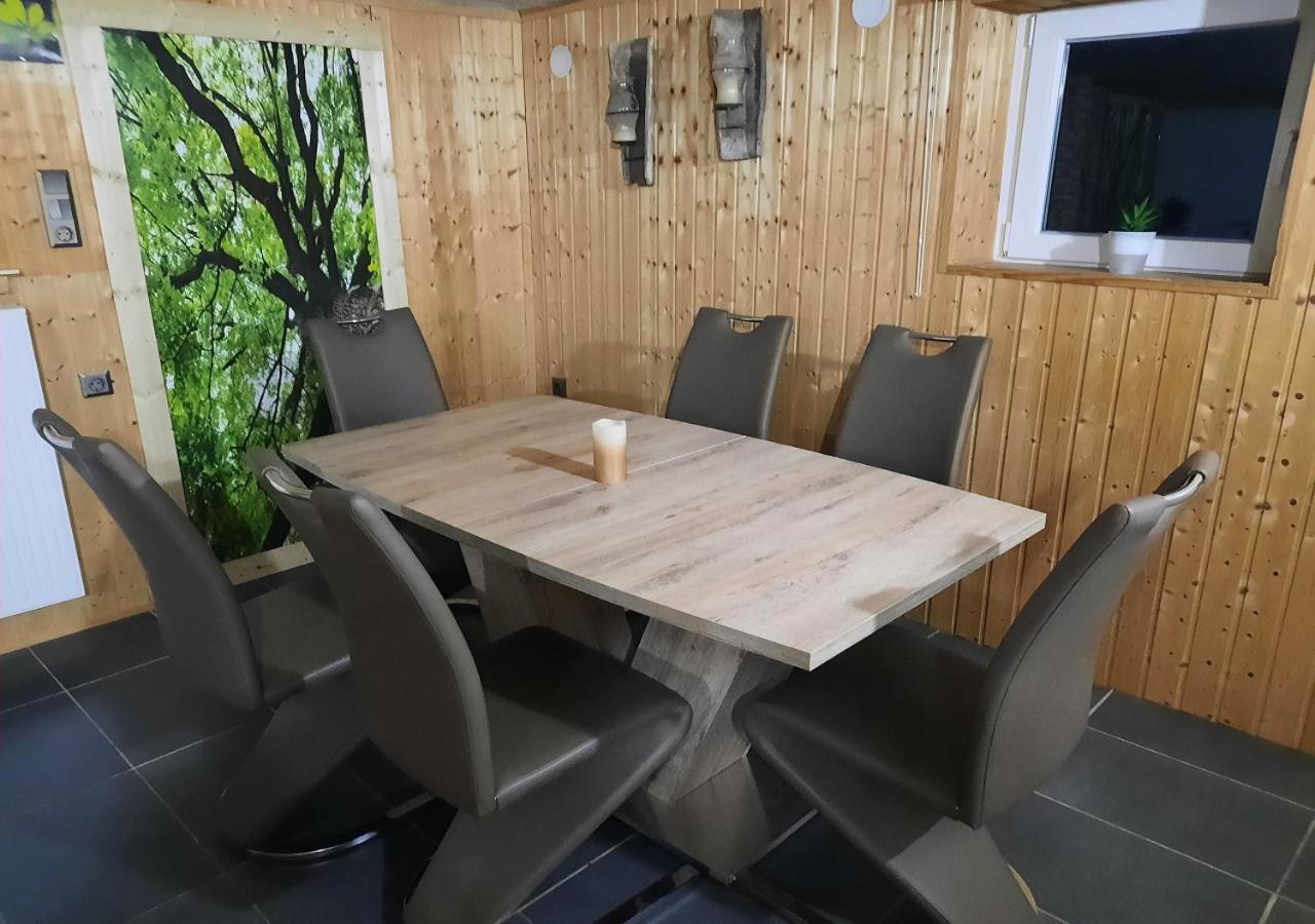 Exklusive Naturoase Direkt Am Ars Natura Wanderweg Mit Panoramablick Auf Melsungen Exteriör bild